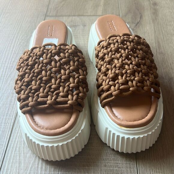 Maeve Crochet Platform Sandals US 7 - Picture 2 of 9